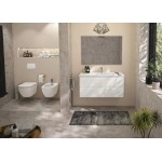 SET Унитаз подвесной с инсталляцией Ideal Standard Tesi Aquablade + клавиша Oleas M2